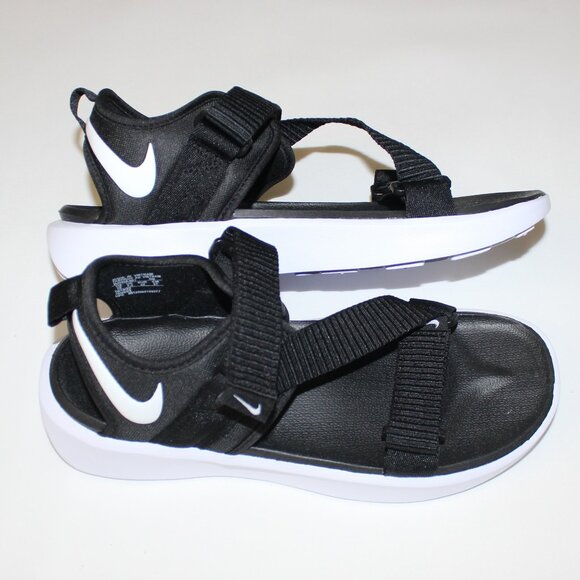 NIKE WOMEN'S VISTA BLACK/WHITE SANDAL US6.5/UK3.5/ EU36.5 - Picture 4 of 7